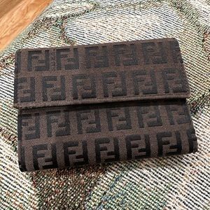 Vintage Tri-Fold Fendi Wallet